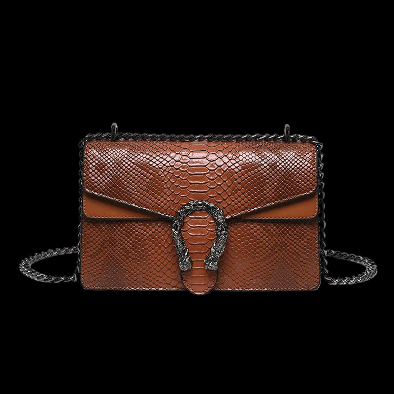 Sac à motif crocodile