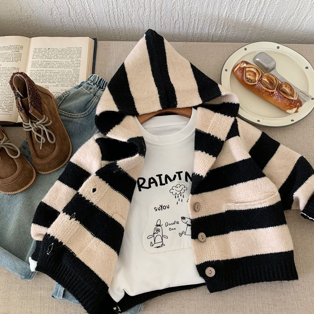 Gilet à capuche pour garçon