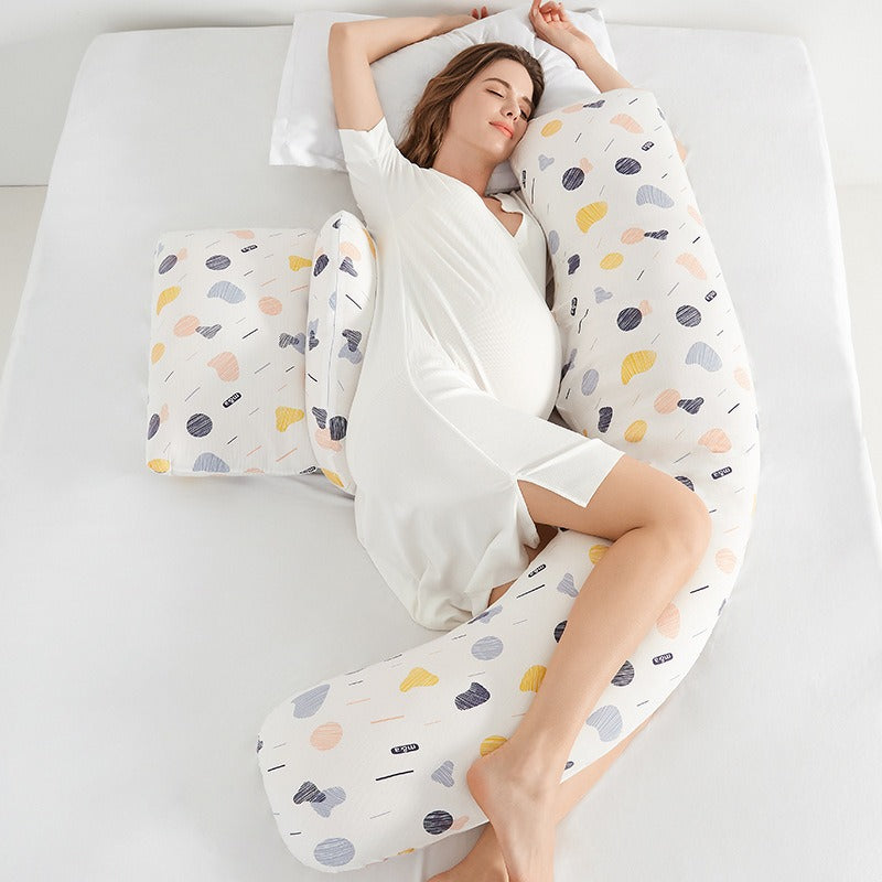 Coussin d'allaitement en forme de C, coussin de grossesse ergonomique