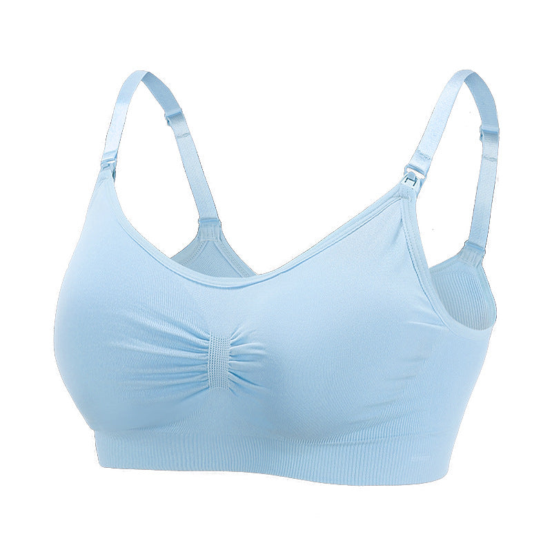 Soutien-gorge d'allaitement sans coutures grande taille pour l'allaitement et le soutien post-partum