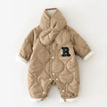 Combinaison en coton pour bébé avec écharpe