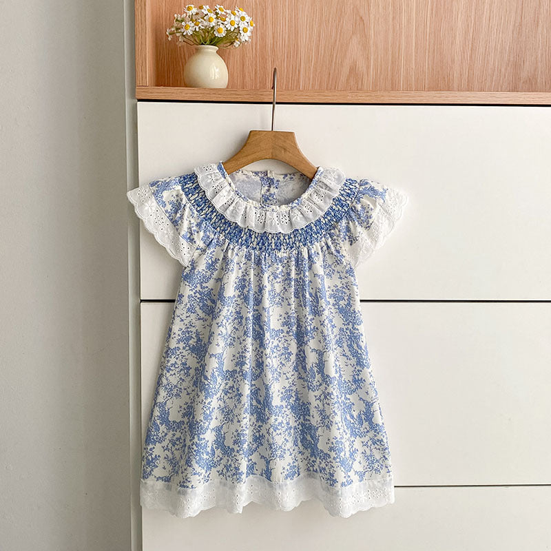 Robe à fleurs pour enfant