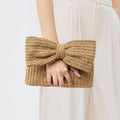 Sac à main tissé à nœud
