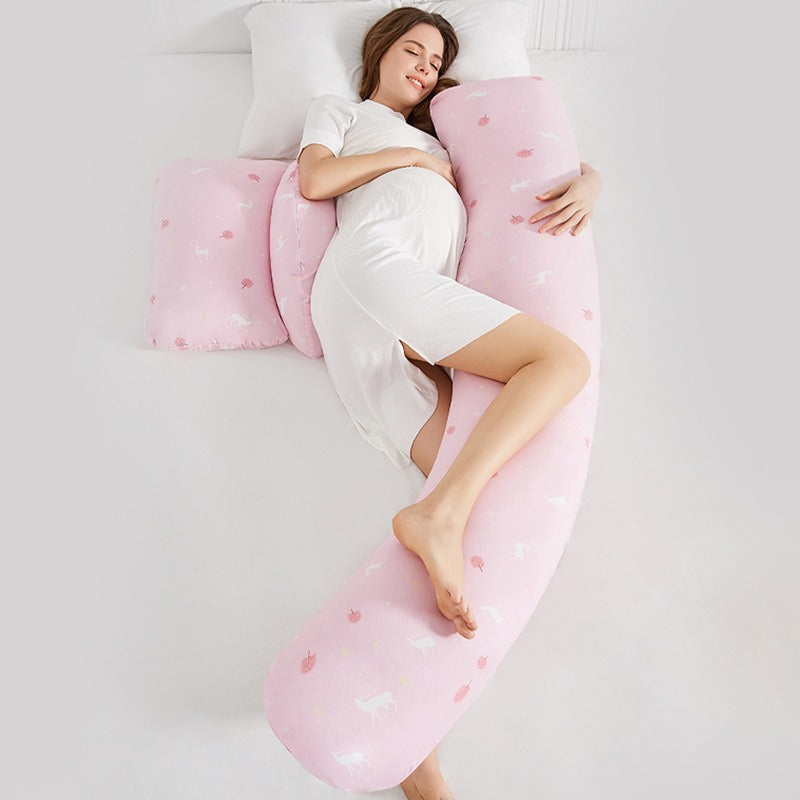 Coussin d'allaitement en forme de C, coussin de grossesse ergonomique