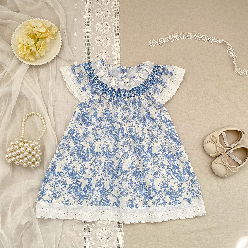 Robe à fleurs pour enfant