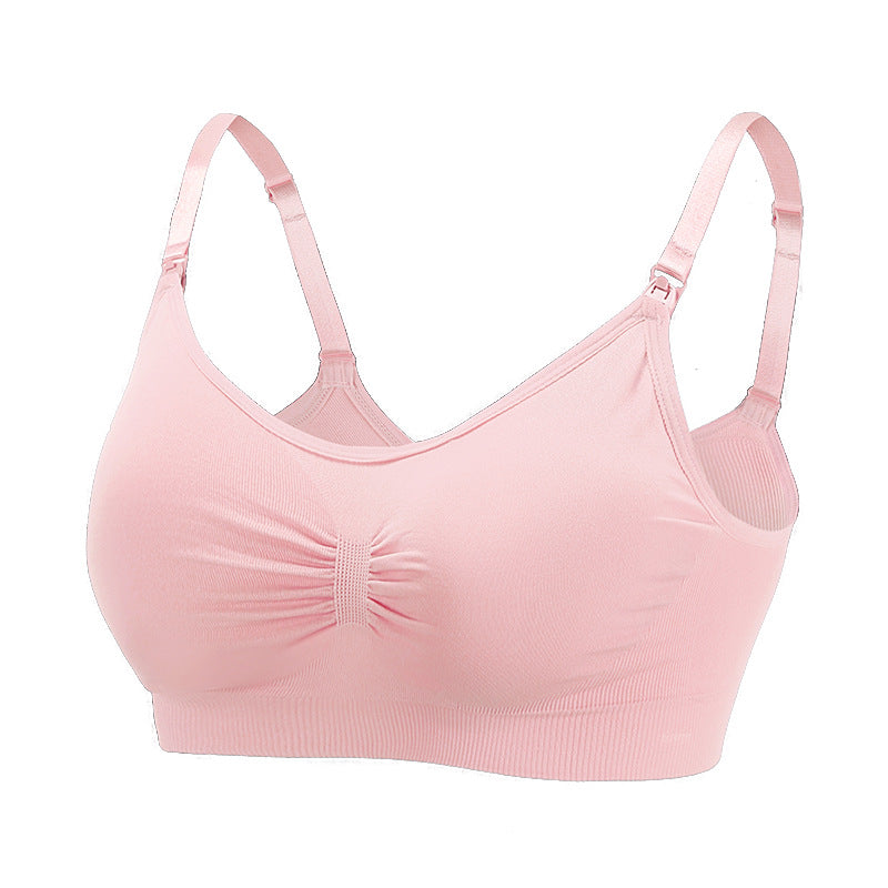 Soutien-gorge d'allaitement sans coutures grande taille pour l'allaitement et le soutien post-partum