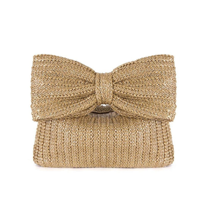 Sac à main tissé à nœud