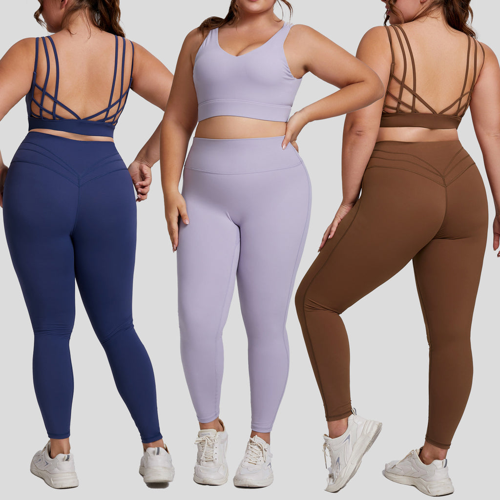 Ensemble de yoga et de course à pied, vêtements de sport antichoc