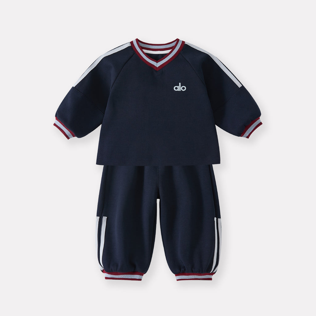 Ensemble de sport avec bandes