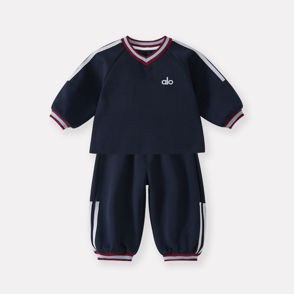 Ensemble de sport avec bandes