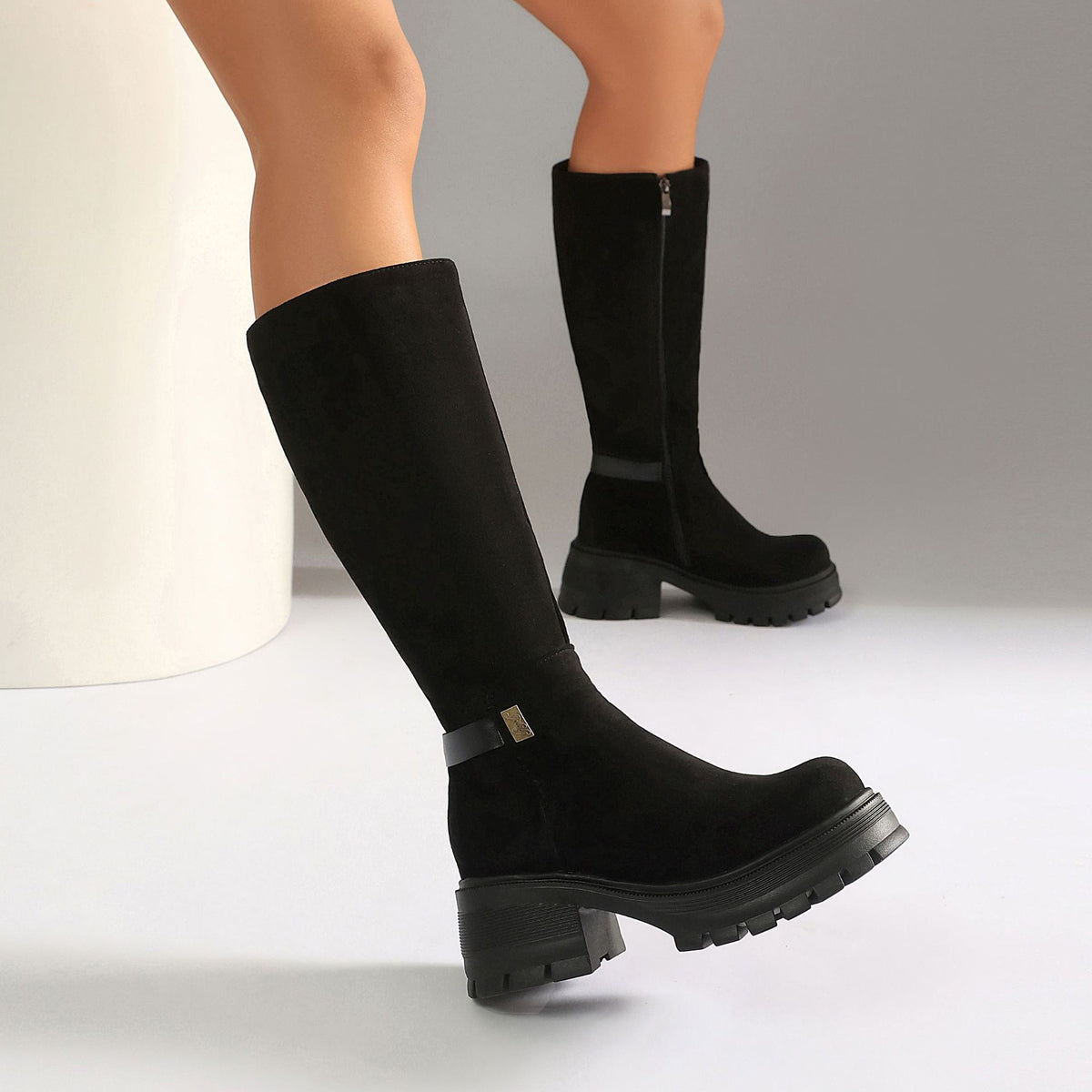 Bottes à talons hauts pour femme