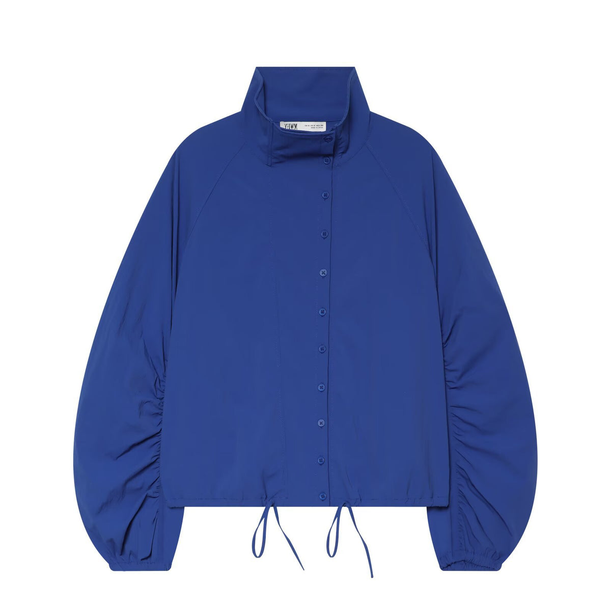 Veste à manches longues, col boutonné