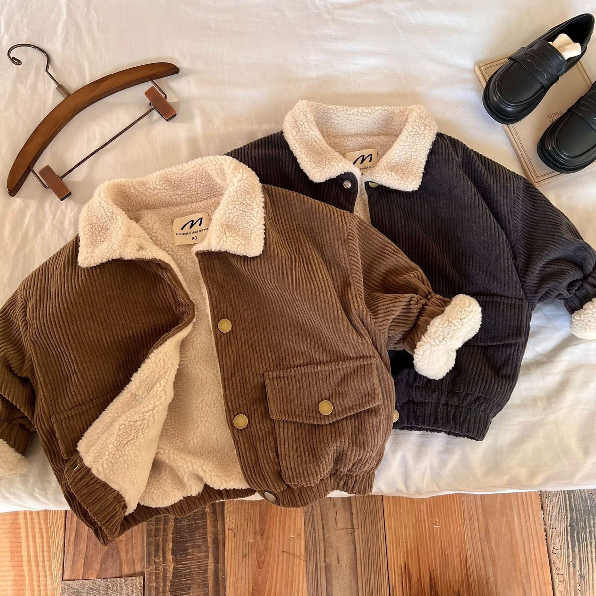 Manteau épais et moelleux pour bébé