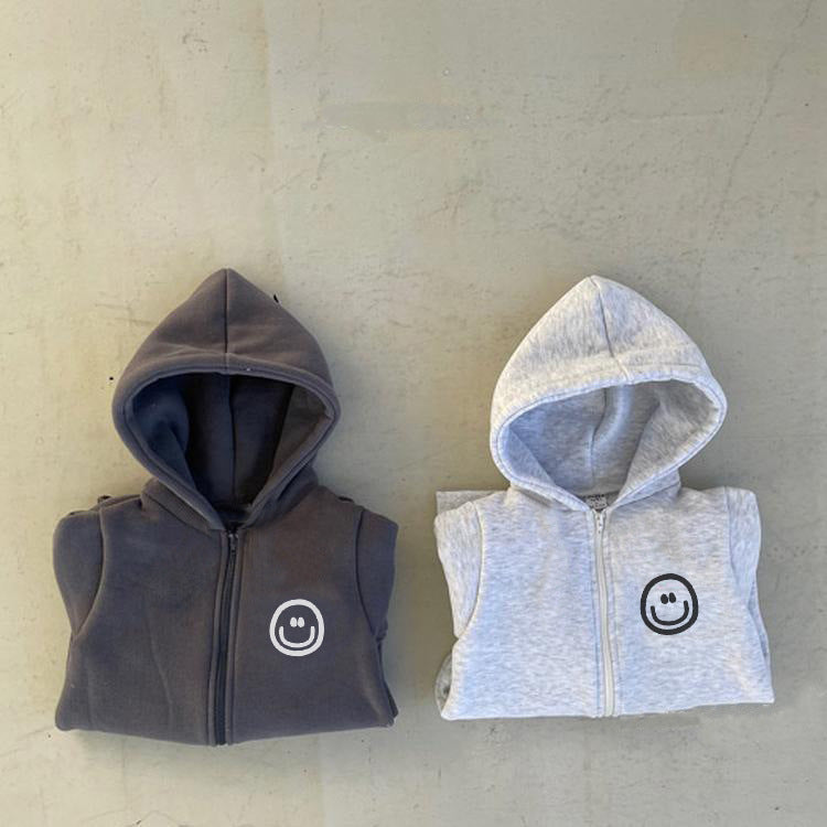 Combinaison pour bébé à capuche avec motif de dessin animé