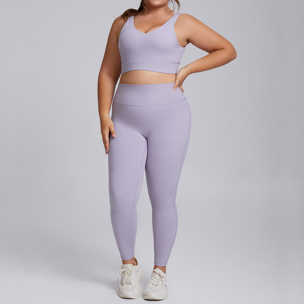 Ensemble de yoga et de course à pied, vêtements de sport antichoc