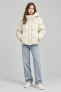 Veste zippée à manches longues et capuche
