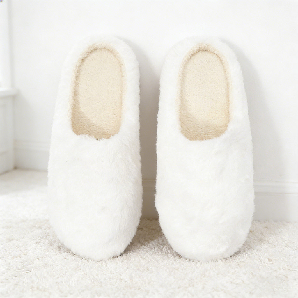 Pantoufle en peluche ultra-douillette