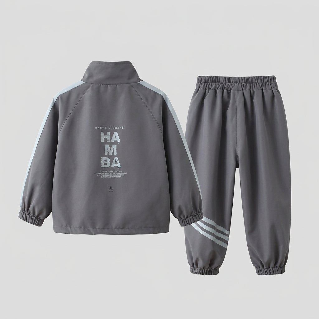 Ensemble deux pièces : veste coupe-vent et pantalon  de sport