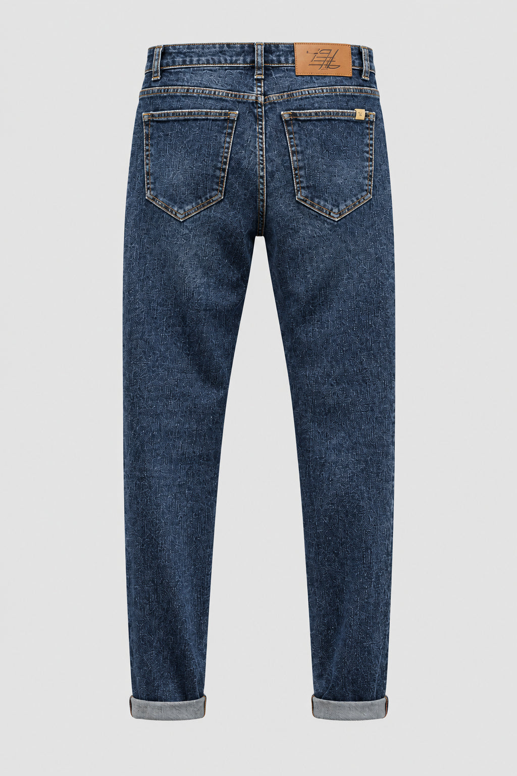 Jean en denim extensible coupe ajustée