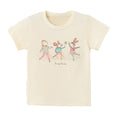 T-shirt imprimé à col rond pour enfants