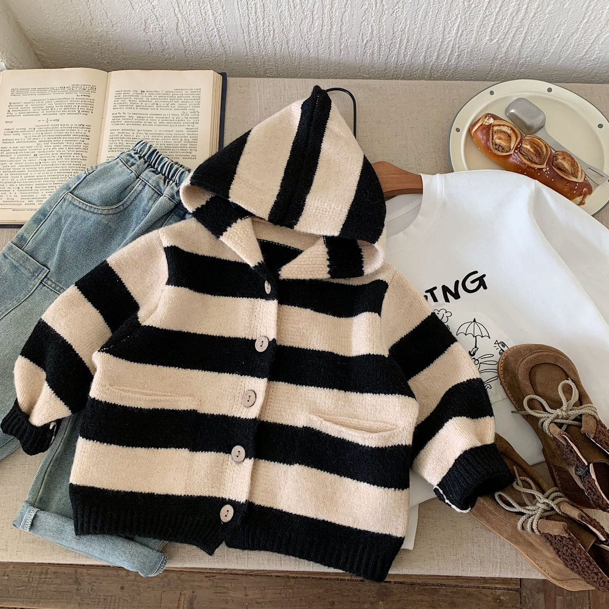 Gilet à capuche pour garçon