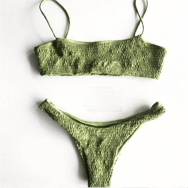 ensemble bikini push-up pour femmes.