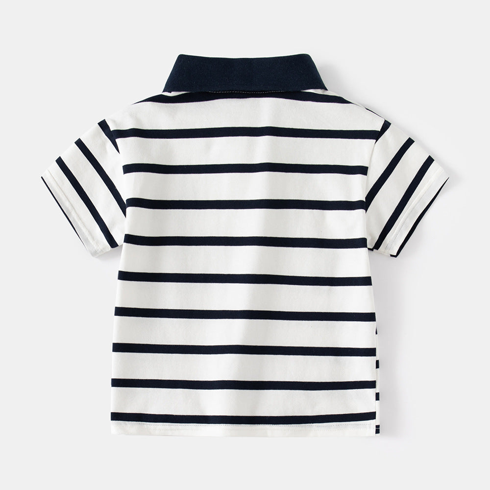 Polo à rayures