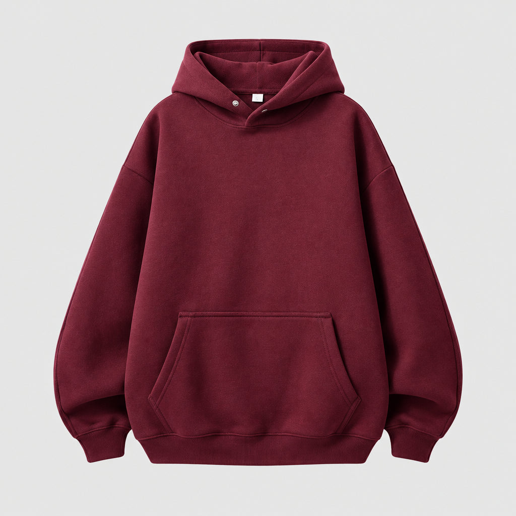 Sweat à capuche pour homme en molleton épais – Coupe décontractée