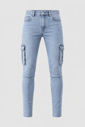 Jean skinny avec poches