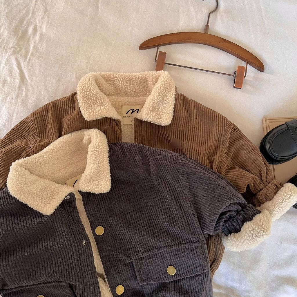Manteau épais et moelleux pour bébé