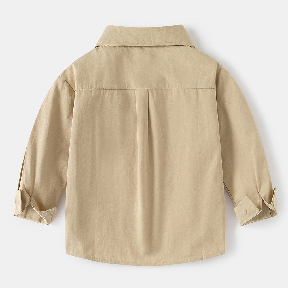 Chemise à manches longues pour garçon