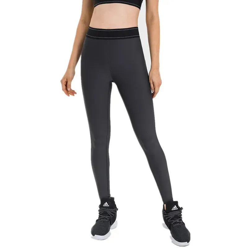 Pantalon de sport taille haute gainant pour femme, legging de fitness élastique, legging de compression pour la salle de sport, séchage rapide