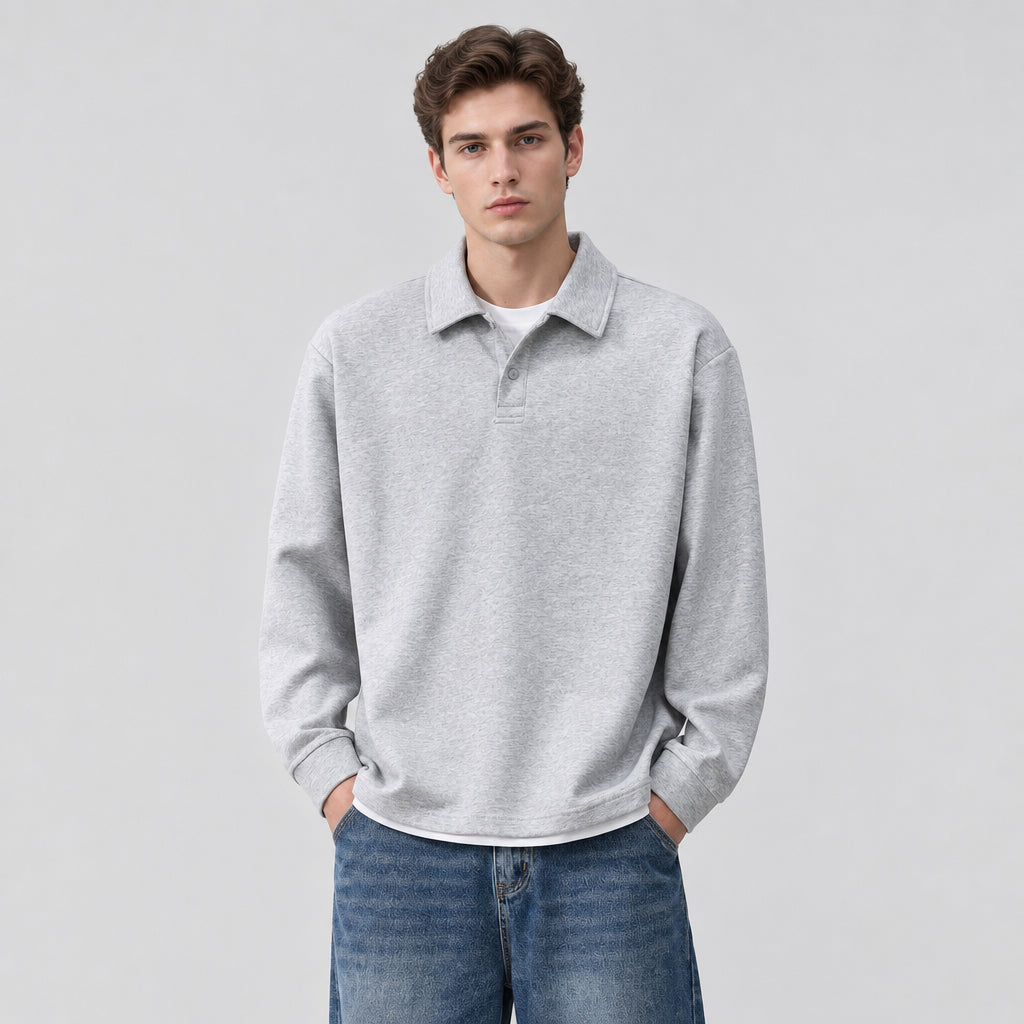 Polo-T-shirt manches longues