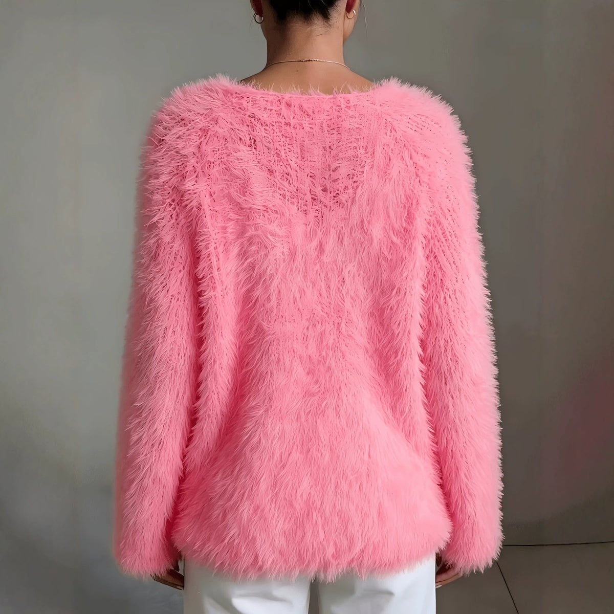 Pull ample au toucher doux