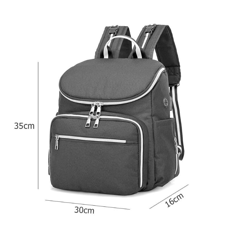 Sacs à langer de maternité tendance, imperméables, grande capacité, sac d'allaitement, sacs à dos multifonctions pour maman