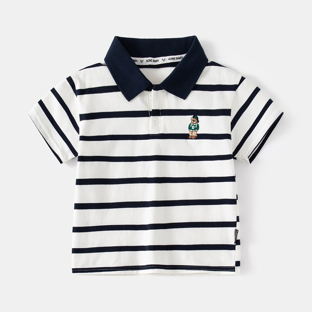 Polo à rayures