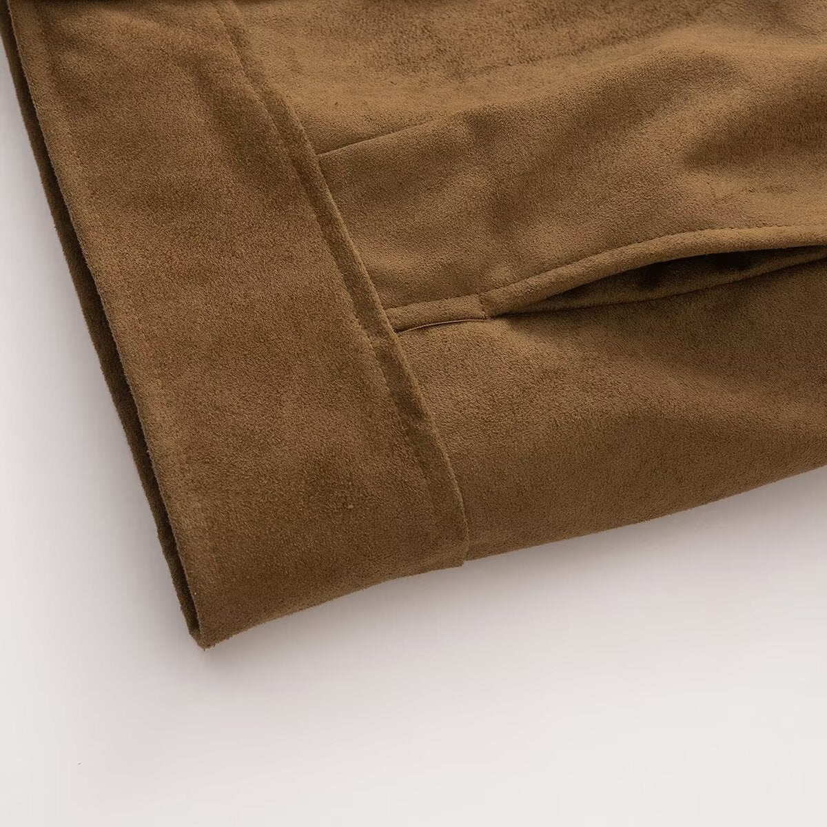 Veste effet suédine