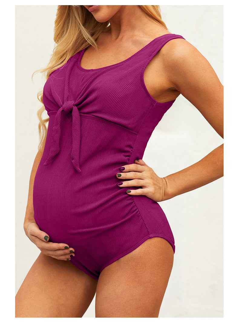 Maillot de bain une pièce de maternité