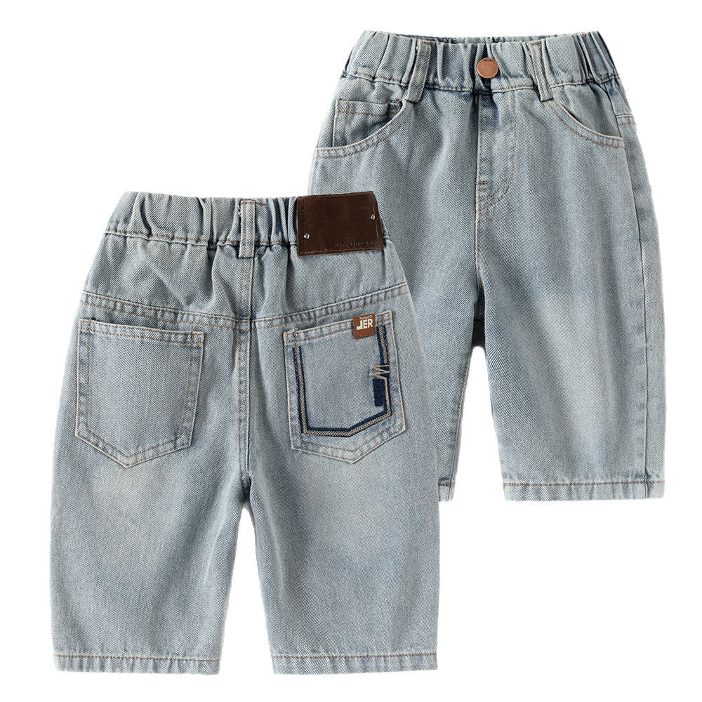 Short en jean style été pour enfants