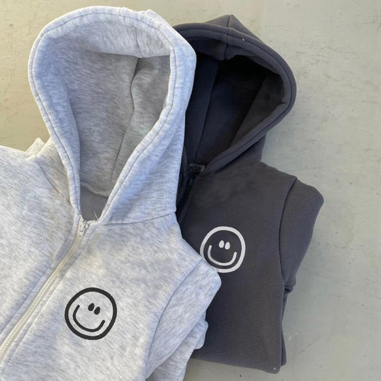 Combinaison pour bébé à capuche avec motif de dessin animé