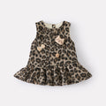 Robe à motif léopard