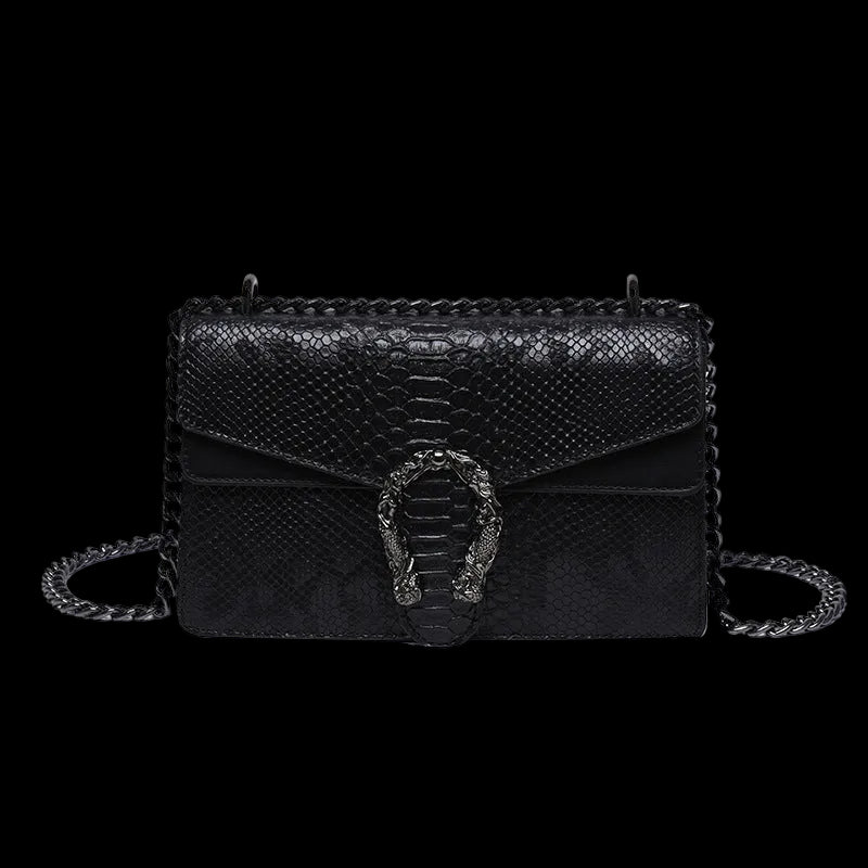 Sac à motif crocodile