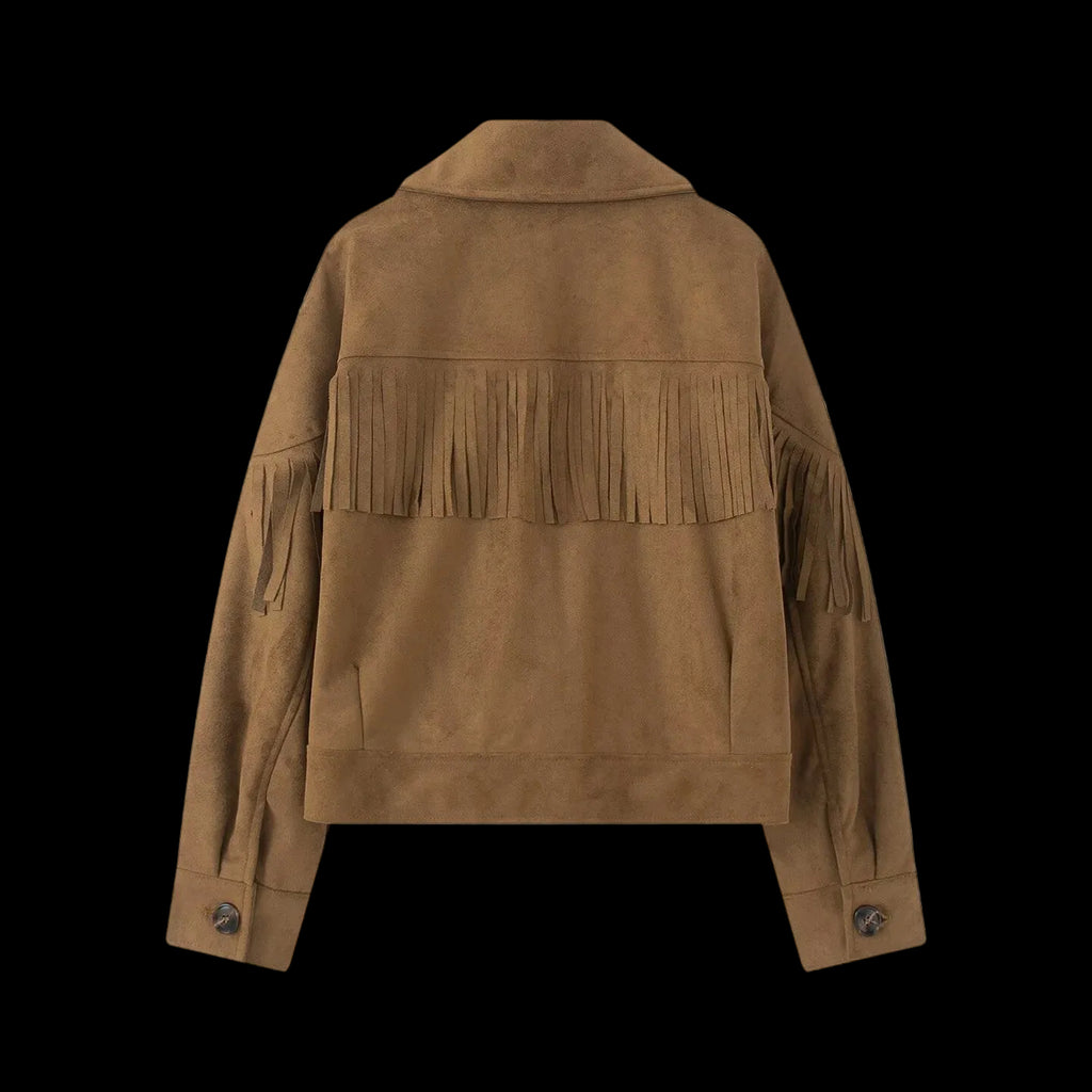 Veste effet suédine