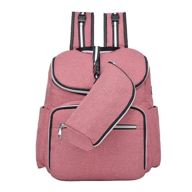 Sacs à langer de maternité tendance, imperméables, grande capacité, sac d'allaitement, sacs à dos multifonctions pour maman