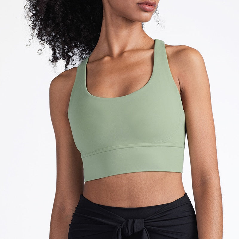 Ensemble de yoga  : leggings et hauts, tenue de sport fitness, soutien-gorge de yoga et leggings sans coutures, haut et pantalon de running.