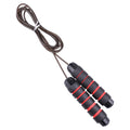 Corde à sauter anti-nœuds  avec câble à roulements à billes en acier, idéale pour la salle de sport, le fitness, les exercices à domicile et la silhouette.