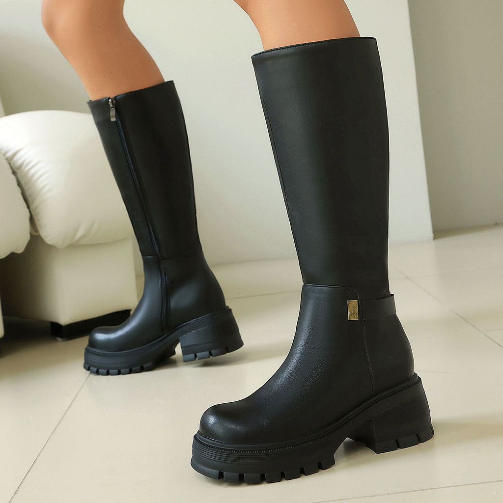 Bottes à talons hauts pour femme