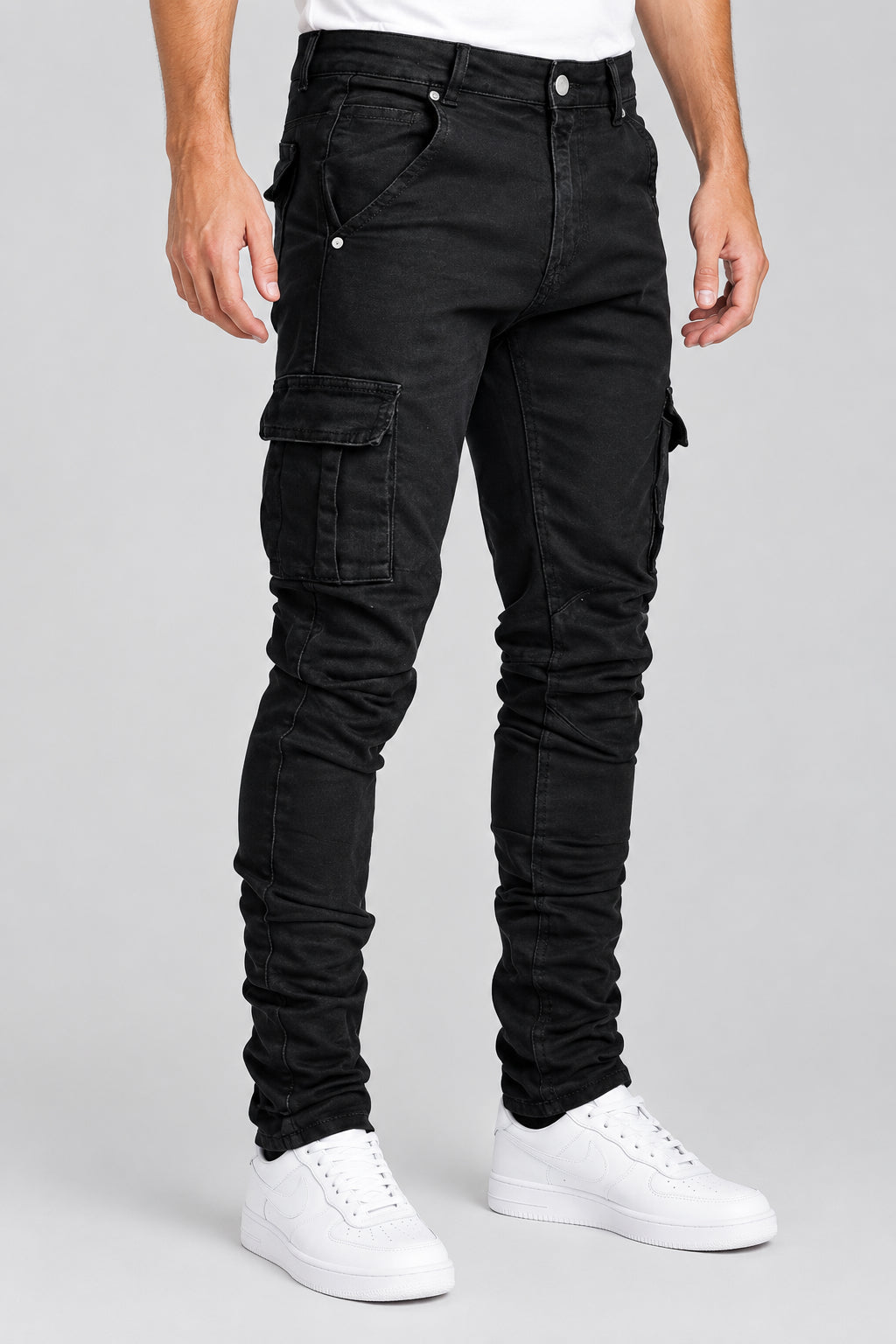Jean skinny avec poches