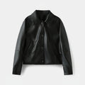 Veste à col et manches longues, boutonnage simple
