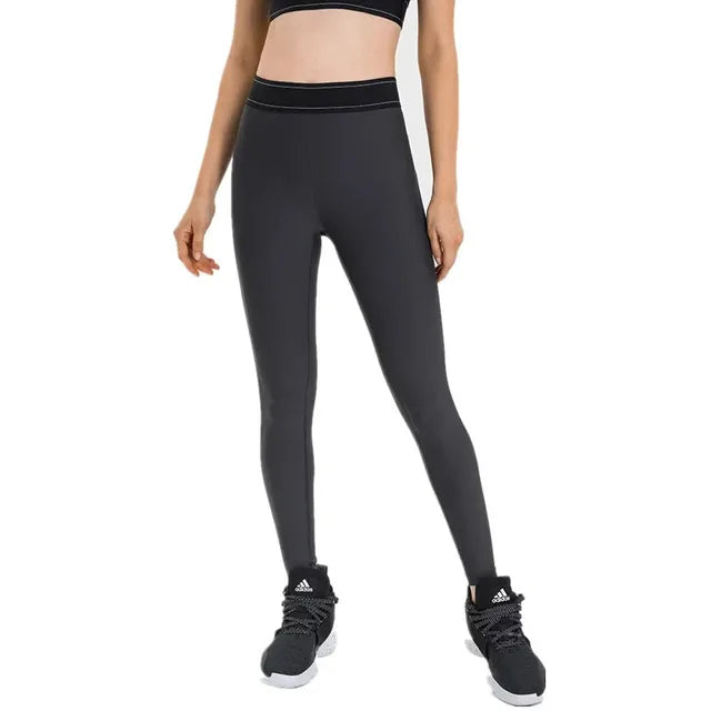 Pantalon de sport taille haute gainant pour femme, legging de fitness élastique, legging de compression pour la salle de sport, séchage rapide